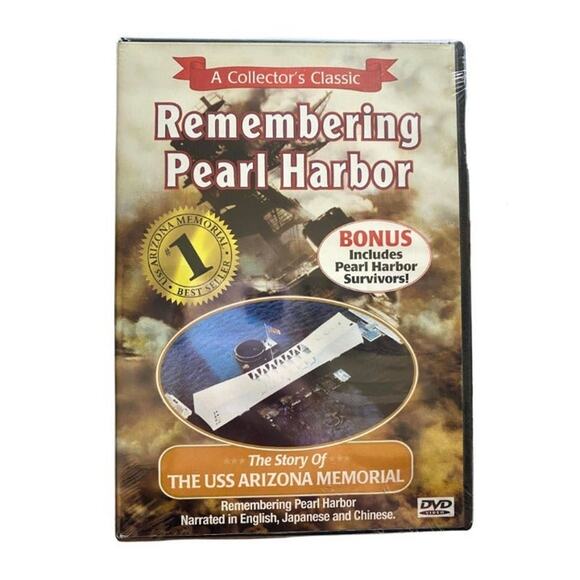 Factory Sealed Remembering Pearl Harbor DVD Format Historical DVD - Picture 1 of 2